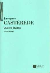 4 études : pour piano - Jacques Castérède