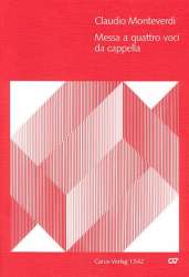 Messa a 4 voci da cappella : für gem - Claudio Monteverdi