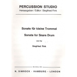 Sonate : für kleine Trommel - Siegfried Fink