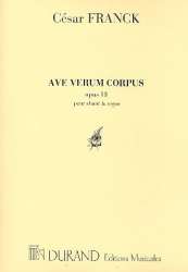 Ave verum op.13 : für Mezzosopran - César Franck