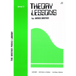 Theory lessons level 3 - Jane and James Bastien