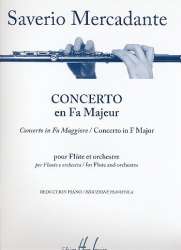 Konzert F-Dur für Flöte und Orchester : - Guiseppe Saverio Mercadante