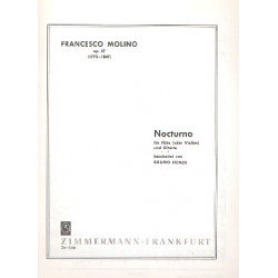 Nocturno op.37 : für - Francesco Molino / Arr. Bruno Henze