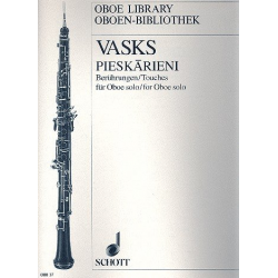 Pieskarieni : für Oboe solo - Peteris Vasks