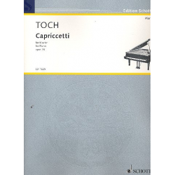 Capriccetti op.36 : für Klavier - Ernst Toch