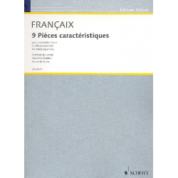 9 Pièces caractéristiques -Jean Francaix