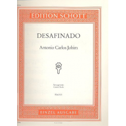 Desafinado : für Klavier - Antonio Carlos Jobim / Arr. Gabriel Bock