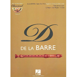 Suite G-Dur Nr.9 für Sopranblockflöte - Michel de la Barre
