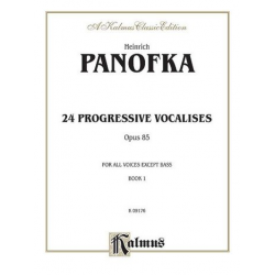 Panofka 24 Prog. Vocalises Op 85 - Heinrich Panofka