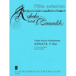 Sonate F-Dur : für Flöte und Klavier - Franz Anton Hoffmeister / Arr. Werner Richter
