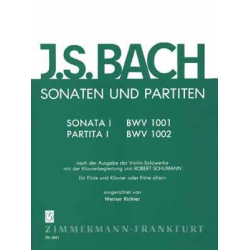 Sonaten und Partiten Band 1 - Johann Sebastian Bach / Arr. Werner Richter