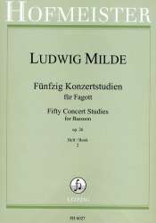 50 Konzertstudien op.26 Band 2 -Ludwig Milde