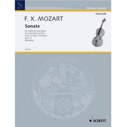 Sonate op.19 : für Violoncello und Klavier - Franz Xaver Mozart