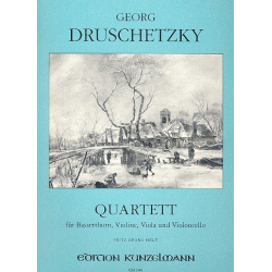 Quartett : für Bassetthorn, Violine, - Georg Druschetzky