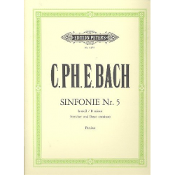 Sinfonie h-Moll Nr.5 : für - Carl Philipp Emanuel Bach