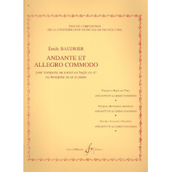 Andante et Allegro commodo : -Emile Baudrier