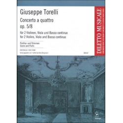 Concerto a quattro g-Moll op. 5/8 G 124 - Giuseppe Torelli