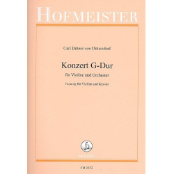 Konzert G-Dur für Violine und Orchester : - Carl Ditters von Dittersdorf