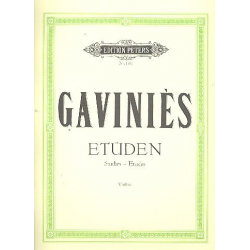 24 Etüden : für Violine - Pierre Gavinies