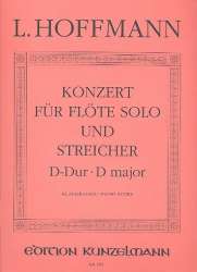 Konzert D-Dur für Flöte und Streicher (Klavierauszug) - Leopold Hoffmann