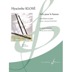 Solo pour le basson : pour basson - Hyacinte Eleonore Klosé