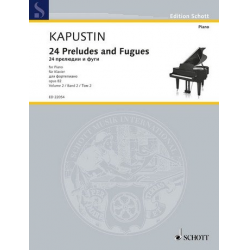 24 Präludien und Fugen op.82 Band 2 (Nr.13-24) : - Nikolai Kapustin