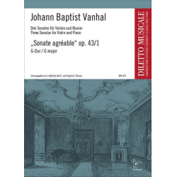 Sonate agréable op. 43/1 - Johann Baptist Vanhal