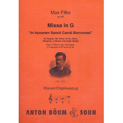 Messe G-Dur op.80 : - Max Filke
