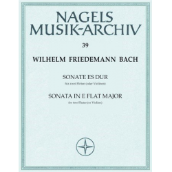 Sonate Es-Dur : für 2 Flöten - Wilhelm Friedemann Bach