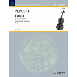 Sonata d minor : for viola and - Johann Christoph Pepusch