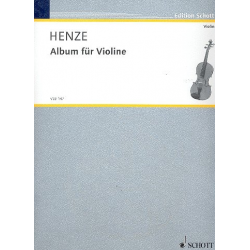 Album für Violine - Hans Werner Henze