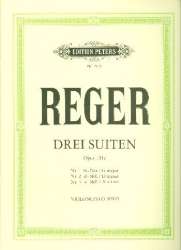 3 Suiten op.131c : für Violoncello solo - Max Reger