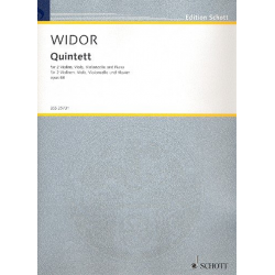 Quintett op.68 : für 2 Violinen, Viola, - Charles-Marie Widor