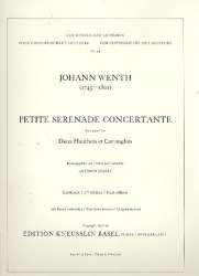 Petite serenade concertante F-Dur : - Johann Wenth