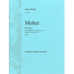 Konzert D-Dur Nr.4 für - Johann Melchior Molter / Arr. Michael Obst