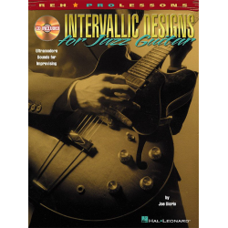 Intervallic Designs (+CD) : for jazz guitar/tab - Joe Diorio