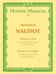 Sonate G-Dur op.9,5 : für - Jacques Christophe Naudot