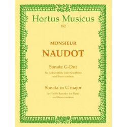 Sonate G-Dur op.9,5 : für - Jacques Christophe Naudot
