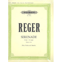 Serenade G-Dur op.141a : für - Max Reger