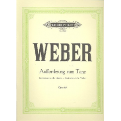 Aufforderung zum Tanz op.65 : -Carl Maria von Weber