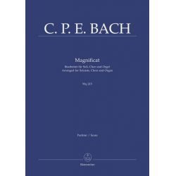 Magnificat WQ215 : - Carl Philipp Emanuel Bach