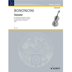 Sonate a-Moll : für Violoncello - Giovanni Bononcini