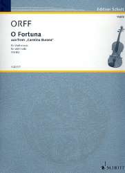O Fortuna : für Violine - Carl Orff