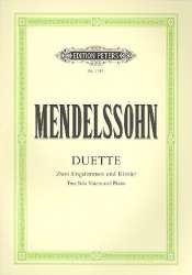 Duette : für 2 Singstimmen und - Felix Mendelssohn-Bartholdy