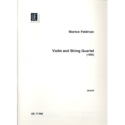 VIOLIN AND STRING QUARTET - Morton Feldman