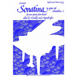 Sonatina, Opus 156, No. 2 for one piano 4 hands -Carl Czerny / Arr.Nancy Arganbright