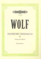 Spanisches Liederbuch Band 4 : - Hugo Wolf