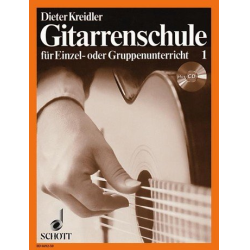 Gitarrenschule Band 1 (+CD) : - Dieter Kreidler