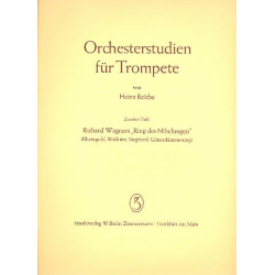 Orchesterstudien Band 2 : für Trompete - Richard Wagner / Arr. Heinz Reiche