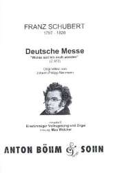 Deutsche Messe  Ausgabe D : - Franz Schubert